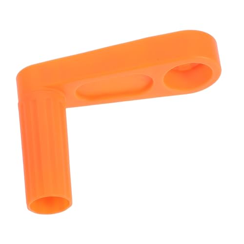 HIAKDOFT Schlauchaufroller Kurbelgriff Orange Langlebig Einfach zu Montieren Gartenschlauch Trommel Ersatzgriff für Garten Wasserschlauch Aufwicklung Zubehör von HIAKDOFT