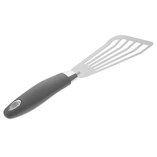 HIAKDOFT Schlitzspatel mit Ergonomischem Grill Pfannkuchen Steak und Burger Wender für Müheloses Umdrehen und Leichtes Reinigen von HIAKDOFT