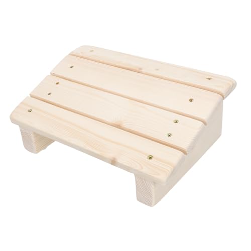 HIAKDOFT Schräger Fußhocker aus Echtem Holz Stabile Fußstütze für Büro und Zuhause Ergonomisch für Komfort bei Langem Sitzen Tragbar und Vielseitig Einsetzbar als Beinhocker unter HIAKDOFT Schräger Fußhocker aus Echtem Holz Stabile Fußstütze für Büro und Zuhause Ergonomisch für Komfort bei Langem Sitzen Tragbar und Vielseitig Einsetzbar als Beinhocker unter von HIAKDOFT