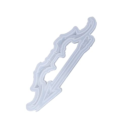 HIAKDOFT Silikonform Bogenschießen Gießform Antihaft DIY Bastelset Flexibel Robust Kreative Handarbeit für Schmuck und Dekoration von HIAKDOFT