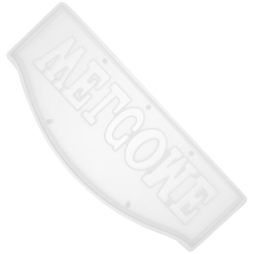 HIAKDOFT Silikonform Buchstaben Welcome DIY Epoxidharz Gießform Flexibel Bruchfest für Willkommensschilder Handwerk Anfänger Geeignet Geschenkidee HIAKDOFT Silikonform Buchstaben Welcome DIY Epoxidharz Gießform Flexibel Bruchfest für Willkommensschilder Handwerk Anfänger Geeignet Geschenkidee von HIAKDOFT