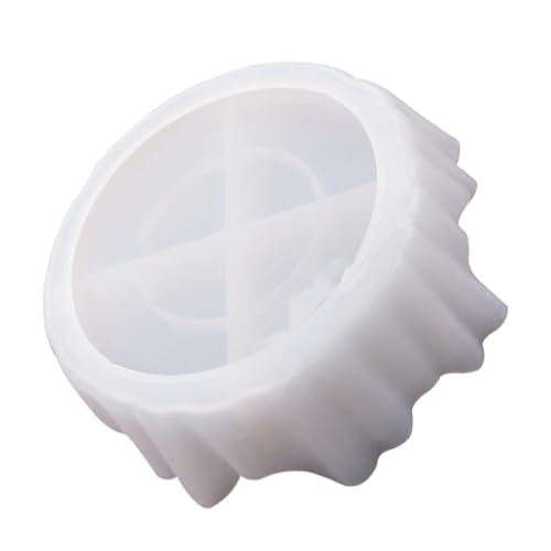 HIAKDOFT Silikonform DIY Tablett und Blumentopf Gießform Flexibel Langlebig für Epoxidharz Schmuck und Dekoration Kreativ Handgefertigt Leicht zu Reinigen Bpa frei von HIAKDOFT