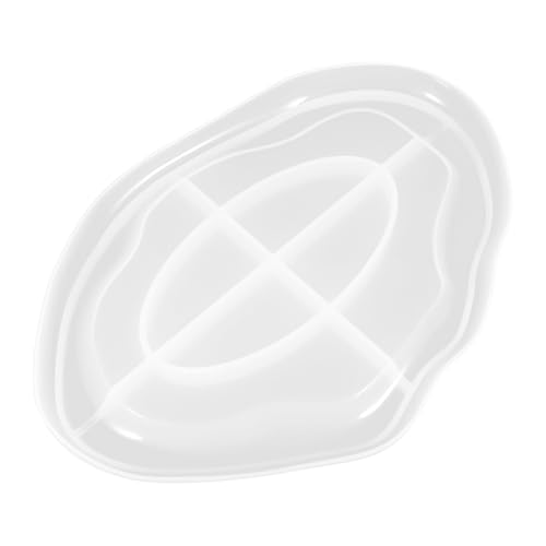 HIAKDOFT Silikonform Tablett Unregelmäßig Oval Reißfest Leicht Entformbar Glatte Oberfläche DIY Resin Gießform für Dekoratives Teetablett Schmuck und Aufbewahrungsplatte Langlebig Waschbar HIAKDOFT Silikonform Tablett Unregelmäßig Oval Reißfest Leicht Entformbar Glatte Oberfläche DIY Resin Gießform für Dekoratives Teetablett Schmuck und Aufbewahrungsplatte Langlebig Waschbar von HIAKDOFT