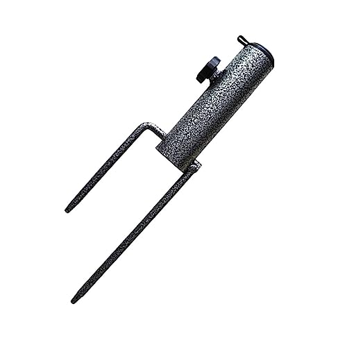 HIAKDOFT Sonnenschirmständer Bodenhülse Rasendorn aus Robustem Tragbarer Erdspieß für Strand und Garten Sonnenschirme Stabiler Schirmhalter für Unterwegs Wetterfest und Handlich von HIAKDOFT