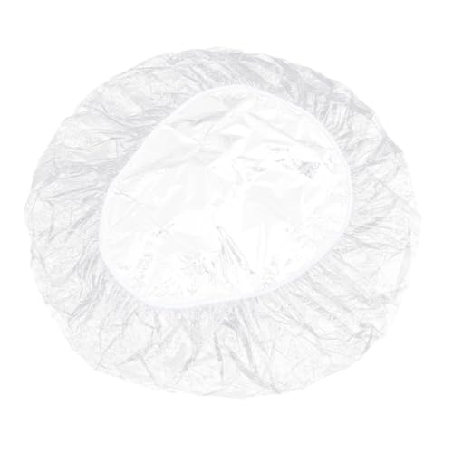 HIAKDOFT Elastische Tischdecke Rund PVC für Außenbereich Ölbeständig Transparent Tischschutz mit Gummizug für Picknick und Garten von HIAKDOFT