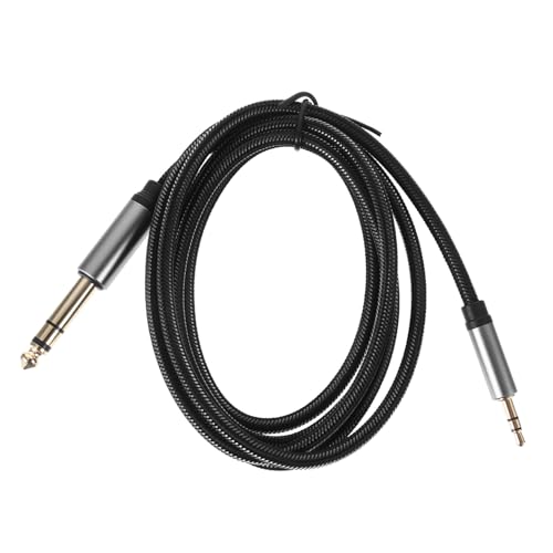 HIAKDOFT Stereo Audiokabel Schwarz Audio Verbindungskabel für Handy Computer Audioanlage Flexibles Steckfertiges Headphones Wire mit Hochwertigem Audio Connector HIAKDOFT Stereo Audiokabel Schwarz Audio Verbindungskabel für Handy Computer Audioanlage Flexibles Steckfertiges Headphones Wire mit Hochwertigem Audio Connector von HIAKDOFT