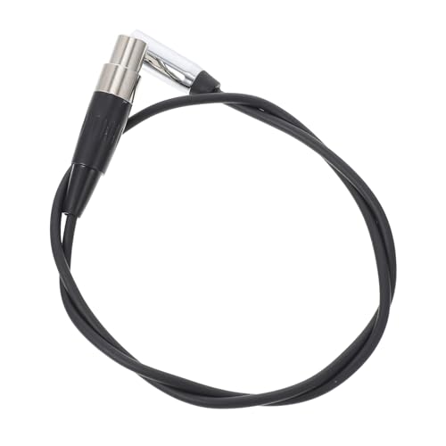 HIAKDOFT Stereo Mini XLR Female Audio Adapterkabel Schwarz PVC Langlebig für Audiomischer Videokamera Audioplayer Signalübertragung zwischen Audiogeräten von HIAKDOFT