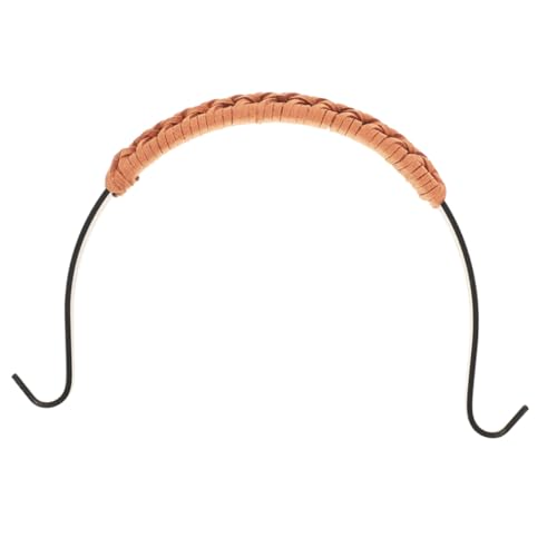 HIAKDOFT Teekannen Ersatzgriff aus Hitzebeständigem Metall mit Hochwertigem Wildleder Ergonomischer Kompakter Griff für Wasserkocher und Teekannen Einfach zu Montierendes Kannen Zubehör von HIAKDOFT