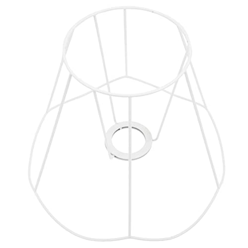 HIAKDOFT Tischlampenschirm Gestell Fassung DIY Lampenschirm Zubehör für Stehlampe Kronleuchter Robustes Elegant Beschichtet für Kreative Lichtgestaltungen von HIAKDOFT
