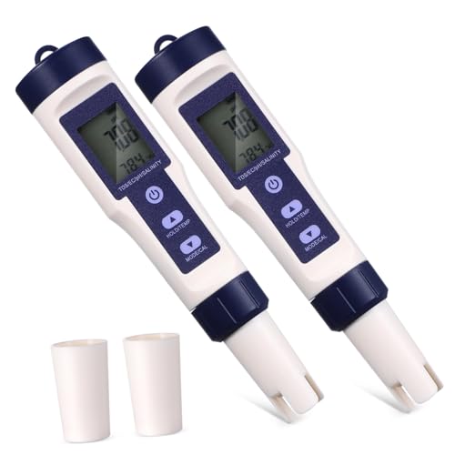 HIAKDOFT Tragbarer Wasserqualität Tester Ph Ec Salinität Temperatur Messgerät für Trinkwasser Pool Aquarium mit Einfachem Bedienfeld Kompakt und Vielseitig Einsetzbar HIAKDOFT Tragbarer Wasserqualität Tester Ph Ec Salinität Temperatur Messgerät für Trinkwasser Pool Aquarium mit Einfachem Bedienfeld Kompakt und Vielseitig Einsetzbar von HIAKDOFT
