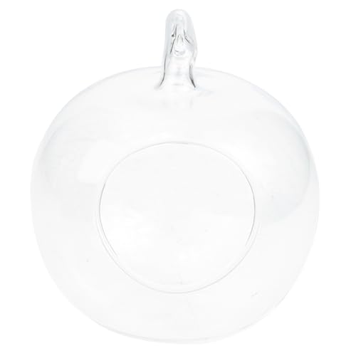 HIAKDOFT Transparente Glasvase Apfelform für Wasserkultur Mikrolandschaft Terrarium Glasbehälter Kreative Dekoration für Zuhause Büro Garten HIAKDOFT Transparente Glasvase Apfelform für Wasserkultur Mikrolandschaft Terrarium Glasbehälter Kreative Dekoration für Zuhause Büro Garten von HIAKDOFT