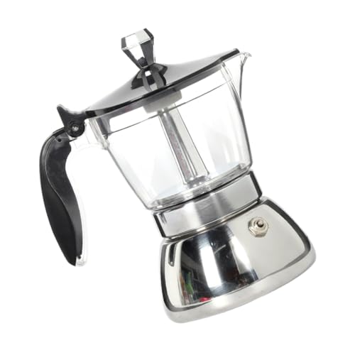 HIAKDOFT Transparente Kanne mit Hitze Griff Feiner Espresso Filter Einfacher Gebrauch für Zuhause und Reisen Stilvoller Kaffeebereiter für Vollmundigen Geschmack HIAKDOFT Transparente Kanne mit Hitze Griff Feiner Espresso Filter Einfacher Gebrauch für Zuhause und Reisen Stilvoller Kaffeebereiter für Vollmundigen Geschmack von HIAKDOFT