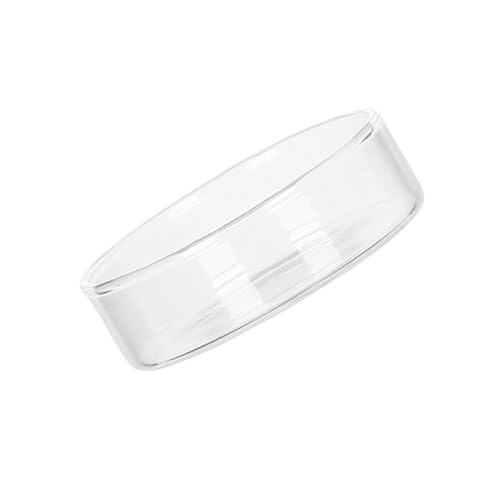 HIAKDOFT Transparente Mini Glas Dessertplatte Serviergeschirr Kreative Obstschale für Familienfeiern Partys Hochzeit Candy Display von HIAKDOFT