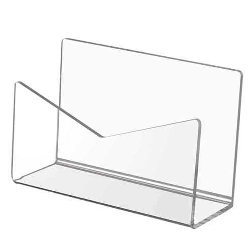 HIAKDOFT Transparenter Acryl Briefablage Organizer mit Mehrstufigem Fach Praktischer Schreibtisch Regal Aufbewahrungsrack für Briefe Dateien und Magazine Stapelbar und Leicht zu Reinigen HIAKDOFT Transparenter Acryl Briefablage Organizer mit Mehrstufigem Fach Praktischer Schreibtisch Regal Aufbewahrungsrack für Briefe Dateien und Magazine Stapelbar und Leicht zu Reinigen von HIAKDOFT