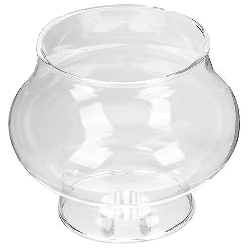 HIAKDOFT Transparenter Lampenschirm Für Öllampe Aus Glas Petroleumlampe-Abdeckung Winddichter Schutzmantel Für Kleine Öllampen HIAKDOFT Transparenter Lampenschirm Für Öllampe Aus Glas Petroleumlampe-Abdeckung Winddichter Schutzmantel Für Kleine Öllampen von HIAKDOFT