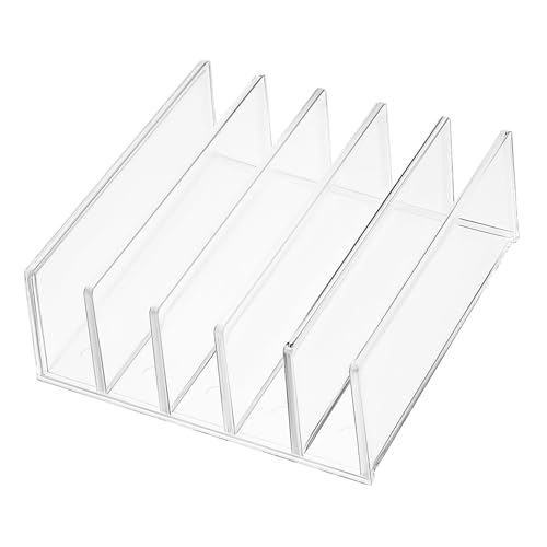 HIAKDOFT Transparenter Stehendes Regal Bürobedarf Vertikale Aufbewahrung Ablagefächer Stapelbar Schreibtisch Organizer Multifunktionaler Dateihalter für Zuhause und Büro HIAKDOFT Transparenter Stehendes Regal Bürobedarf Vertikale Aufbewahrung Ablagefächer Stapelbar Schreibtisch Organizer Multifunktionaler Dateihalter für Zuhause und Büro von HIAKDOFT