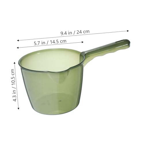 HIAKDOFT Transparentes Verstärktes Wasserschöpflöffel mit Langem Griff Vielseitiger Küchen und Gartenschöpfer für Wasser Obst Gemüse und Bad Praktischer Aufhängegriff Robust und Formstabil HIAKDOFT Transparentes Verstärktes Wasserschöpflöffel mit Langem Griff Vielseitiger Küchen und Gartenschöpfer für Wasser Obst Gemüse und Bad Praktischer Aufhängegriff Robust und Formstabil von HIAKDOFT