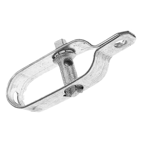 HIAKDOFT Treibhausdrahtanziehungsgerät Zaundrahtspanner Gartendrahtspanner Fechten ratschen Drahtseilstahl Metallseilspannung Zaunspanner Wäscheleine Strahlung Drahtklemme a3 Silber von HIAKDOFT