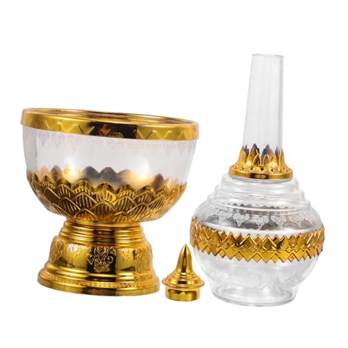 HIAKDOFT Wassertropfen Sprinkler-behälter Aus Heiliges Gefäß Für Buddhistische Opfergaben Und Hausaltäre Transparentes Wasserspenden Für Spirituelle Rituale Und Gebete HIAKDOFT Wassertropfen Sprinkler-behälter Aus Heiliges Gefäß Für Buddhistische Opfergaben Und Hausaltäre Transparentes Wasserspenden Für Spirituelle Rituale Und Gebete von HIAKDOFT