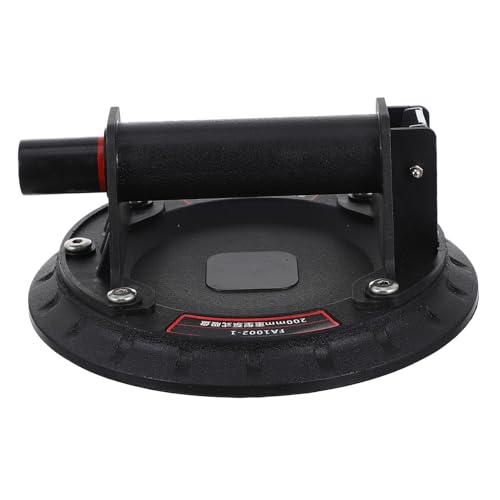 HIAKDOFT Vakuum saugnapf Glassauger mit Starkem Halt Ergonomischer Handgriff Schwerlastfähig für Glas Fliesen Fenster Marmor Sicherer Glassauger zum Anheben und Transportieren Glatter von HIAKDOFT