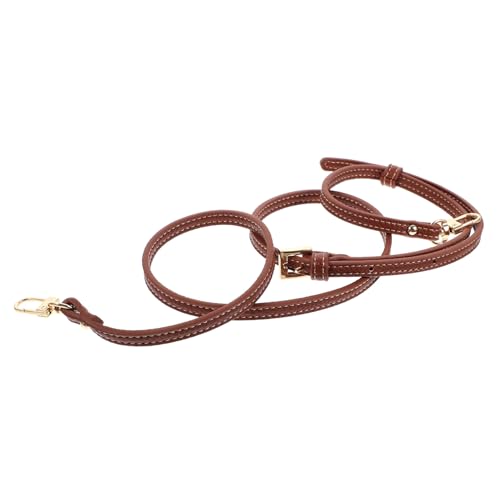 HIAKDOFT Verstellbarer Leder Schultergurt Breiter Ersatzriemen für Handtasche mit Stabilen Karabinern und Langlebiger Verarbeitung Verstellbarer Umhängetaschenriemen für Damen und Herren von HIAKDOFT