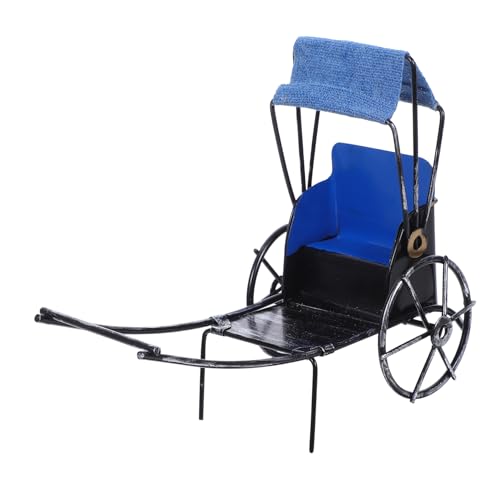 HIAKDOFT Mini Retro Eisenmodell Eines Vintage Fahrrads Mit Verwitterter Oberfläche Dekoration Für Schreibtisch Oder Büro von HIAKDOFT
