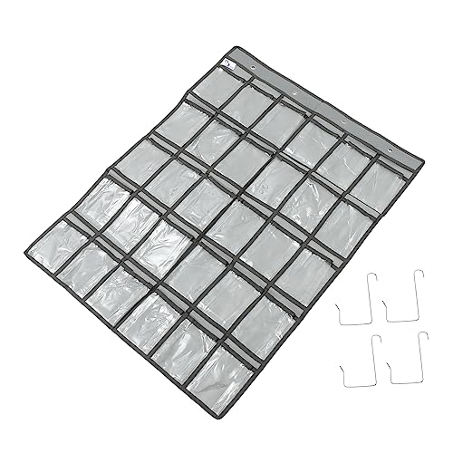 HIAKDOFT Wandhängende Aufbewahrungstasche Fächer Vielseitige Organizer Tasche für Tür oder Wand aus Hochwertigem Vliesmaterial Haken für Schlüssel Handys und Kleine Gegenstände HIAKDOFT Wandhängende Aufbewahrungstasche Fächer Vielseitige Organizer Tasche für Tür oder Wand aus Hochwertigem Vliesmaterial Haken für Schlüssel Handys und Kleine Gegenstände von HIAKDOFT