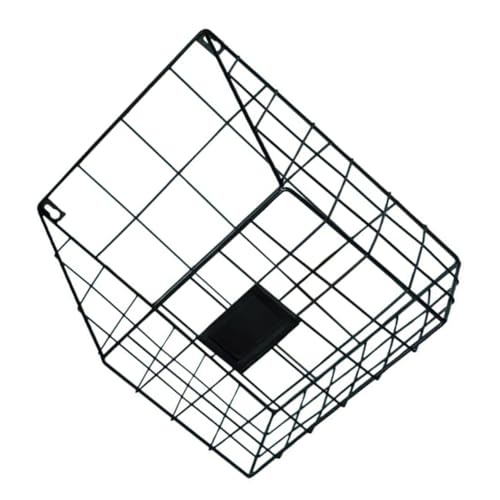 HIAKDOFT Wandmontierter Metall Zeitschriftenhalter Wandorganisator Platzsparend Robuster Wandregal Für Badezimmer Schlafzimmer Wohnzimmer von HIAKDOFT
