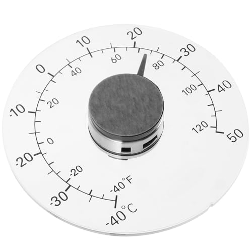 HIAKDOFT Wasserdichtes Outdoor Thermometer mit Präziser Temperaturanzeige Fenster Raumthermometer für Haus Gewächshaus und Garten Einfach Ablesbar Handlich und Vielseitig Einsetzbar HIAKDOFT Wasserdichtes Outdoor Thermometer mit Präziser Temperaturanzeige Fenster Raumthermometer für Haus Gewächshaus und Garten Einfach Ablesbar Handlich und Vielseitig Einsetzbar von HIAKDOFT