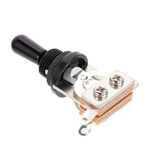 HIAKDOFT Wege Gitarren Pickup Selector Schalter aus Metall Langlebiger Toggle Switch für Gitarre Einfache Bedienung Geeignet für Gitarrenliebhaber und Musiker von HIAKDOFT