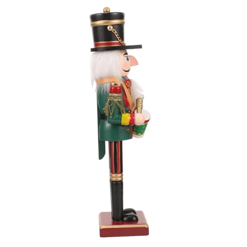 HIAKDOFT Weihnachtlicher Holz Dekofigur Trommler Design Robust Handgefertigt Festliche Desktop Dekoration Geschenkidee für Zuhause Büro HIAKDOFT Weihnachtlicher Holz Dekofigur Trommler Design Robust Handgefertigt Festliche Desktop Dekoration Geschenkidee für Zuhause Büro von HIAKDOFT