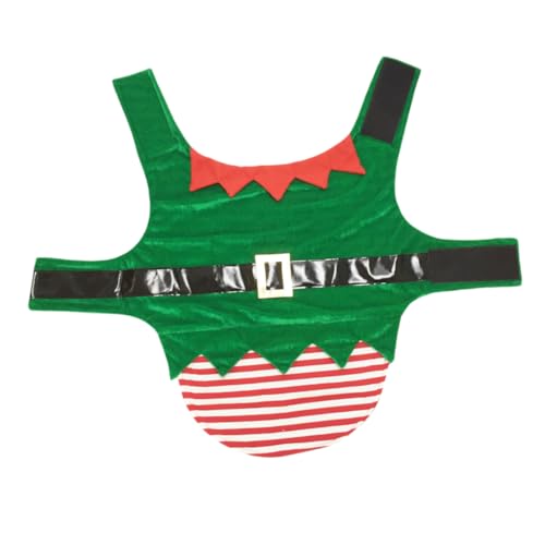 HIAKDOFT Weihnachtskostüm Hund Grüne Elf Verkleidung Festlich Langlebig für Mittelgroße Hunde Geeignet für Spaziergang Party und Feiertage HIAKDOFT Weihnachtskostüm Hund Grüne Elf Verkleidung Festlich Langlebig für Mittelgroße Hunde Geeignet für Spaziergang Party und Feiertage von HIAKDOFT
