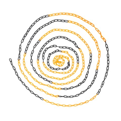 HIAKDOFT Wetterfeste Absperrkette aus Kunststoff Hochsichtbare Warnkette für Parkplatz Baustelle und Verkehrssicherung Langlebige Sicherheitsbarriere zur Absperrung im Außenbereich HIAKDOFT Wetterfeste Absperrkette aus Kunststoff Hochsichtbare Warnkette für Parkplatz Baustelle und Verkehrssicherung Langlebige Sicherheitsbarriere zur Absperrung im Außenbereich von HIAKDOFT