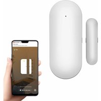 Wireless Home Alarm Kit, Wifi Tür- und Fenstersensor, Intelligente Türstatuserkennung, Telefonalarm, Arbeiten mit der Smart Life App von HIASDFLS