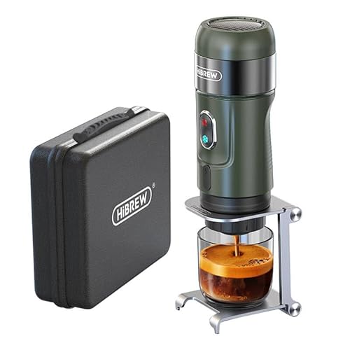 HiBREW Portable Coffee Machine with case H4B_GN von HiBREW