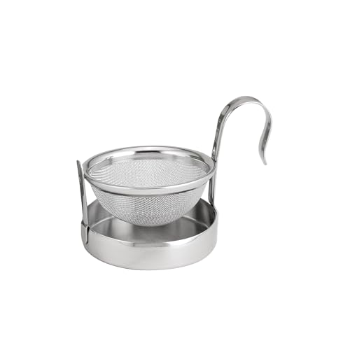 Spülbeckensieb, Edelstahl Teesieb (Tip Tea Strainer) edelstahl von HIC