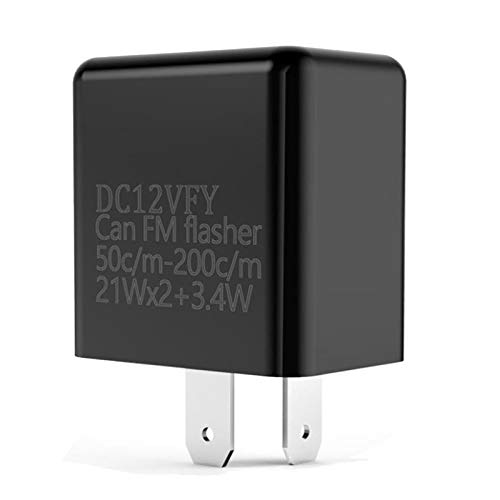 HICCYRODLY 2-Poliges LED Blinker Relais 12 V Einstellbare Frequenz für Motorrad Wenden Signal Blinker Leuchten Anzeige Relais HICCYRODLY 2-Poliges LED Blinker Relais 12 V Einstellbare Frequenz für Motorrad Wenden Signal Blinker Leuchten Anzeige Relais von HICCYRODLY