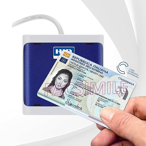 INTERNAVIGARE HID Omnikey 5022 USB Reader für elektronischen Personalausweis CIE 3.0 - Plug&Play für MAC und Win (alle Versionen) von HID