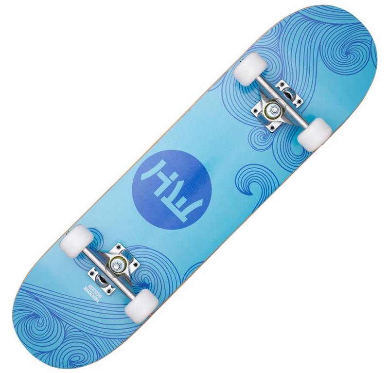 HIDETOSHI WAKASHIMA Skateboard HIDETOSHI WAKASHIMA 7,875" Skateboard, Concave – zur Verbesserung der Lenkung und des Flip-Verhaltens von HIDETOSHI WAKASHIMA