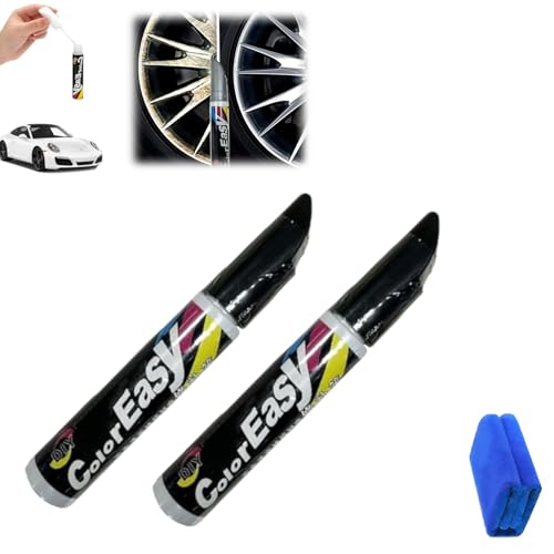 HIDRUO Stylopro Car Scratch Pen, Magic Pen for Car Scratches, Auto Paint Scratch Remover Pens, Cars Paint Scratch Repair, Quick Fix Vehicles Touch up Paints, The Magic Pens All Cars (Black) von HIDRUO