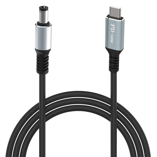 HIEbee for Starlink Mini Kabel 3.3FT Starlink Mini USB C auf DC Netzkabel 100W Eingang USB Typ C auf DC Kabel, DC Netzkabel Direkt auf USB-C für Starlink Mini Arbeiten mit 100W+ PD von HIEbee