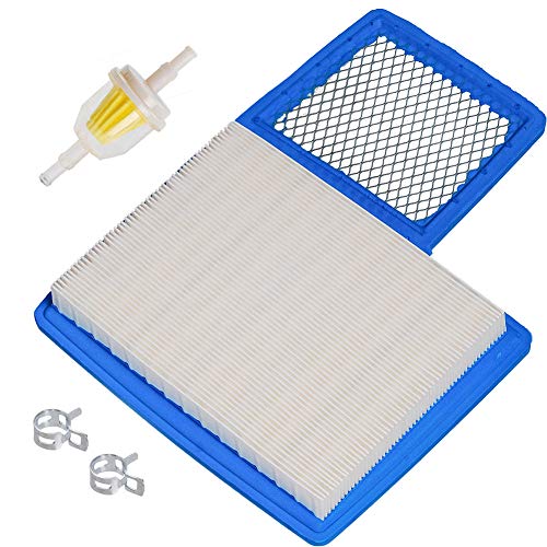 hifrom Air Filter with Fuel Filter Kit Compatible with Yamaha G16 G19 G20 G22 G29 Drive Gas Golf Cart 1996-UP 4 Cycle 301cc 357cc Engine Replace JN6-E4450-01 JN6-E445E-00 von hifrom