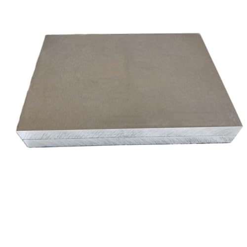 Aluminium Flachstange Platte, 5052 Aluminium-CNC-Plattenblatt, mehrere Größen(6x100x100mm 2pcs) von HIFRQVVC
