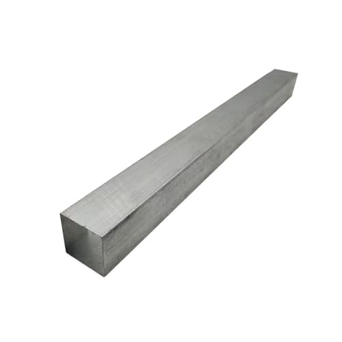 Aluminium Flachstange Platte, Aluminiumlegierung 6061 T6 CNC-Bearbeitung Quadratischer Flachstangenplattenblock Mehrere Größen 10er-Pack(40x40x100mm 1pc) von HIFRQVVC