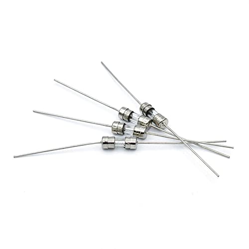 Glasrohrsicherung, Glasrohrsicherung 20er Pack 3,6x10mm 250V Flinke Unterbrechung Langsam 0,5A bis 20A(Fast Break (F),2A) von HIFRQVVC