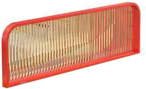 HIFRQVVC Trennwände für Essbereiche, Freistehender Sichtschutzteiler for Tischplatten, gehärtetes Milchglas, Eisenrahmen, Mehrfarbig, mehrere Größen(Red,120x30cm) von HIFRQVVC