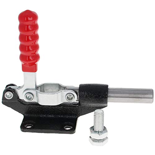 Horizontale Schnellspannklemme, Kniehebelspanner GH-301A 45kg Rot Schnellspanner(GH-305E 1pcs) von HIFRQVVC