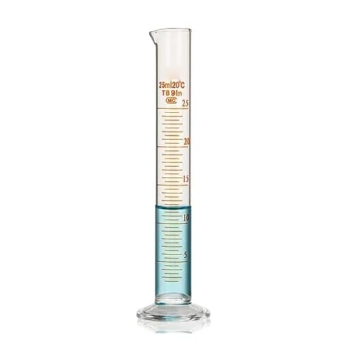 Labor Messgerät. 1 Stück Laborglas-Messzylinder 10 ml bis 2000 ml(250ml) von HIFRQVVC