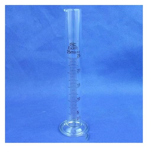 Labor Messgerät. 25 ml Messzylinder aus Glas, 2er-Pack Labor Messgerät. 25 ml Messzylinder aus Glas, 2er-Pack von HIFRQVVC