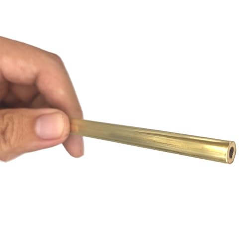 Messing-Rundrohr, Messingrohr, mehrere Größen, 2–20 mm Außendurchmesser, 0,5 mm Wandstärke(20x0.5mm) von HIFRQVVC